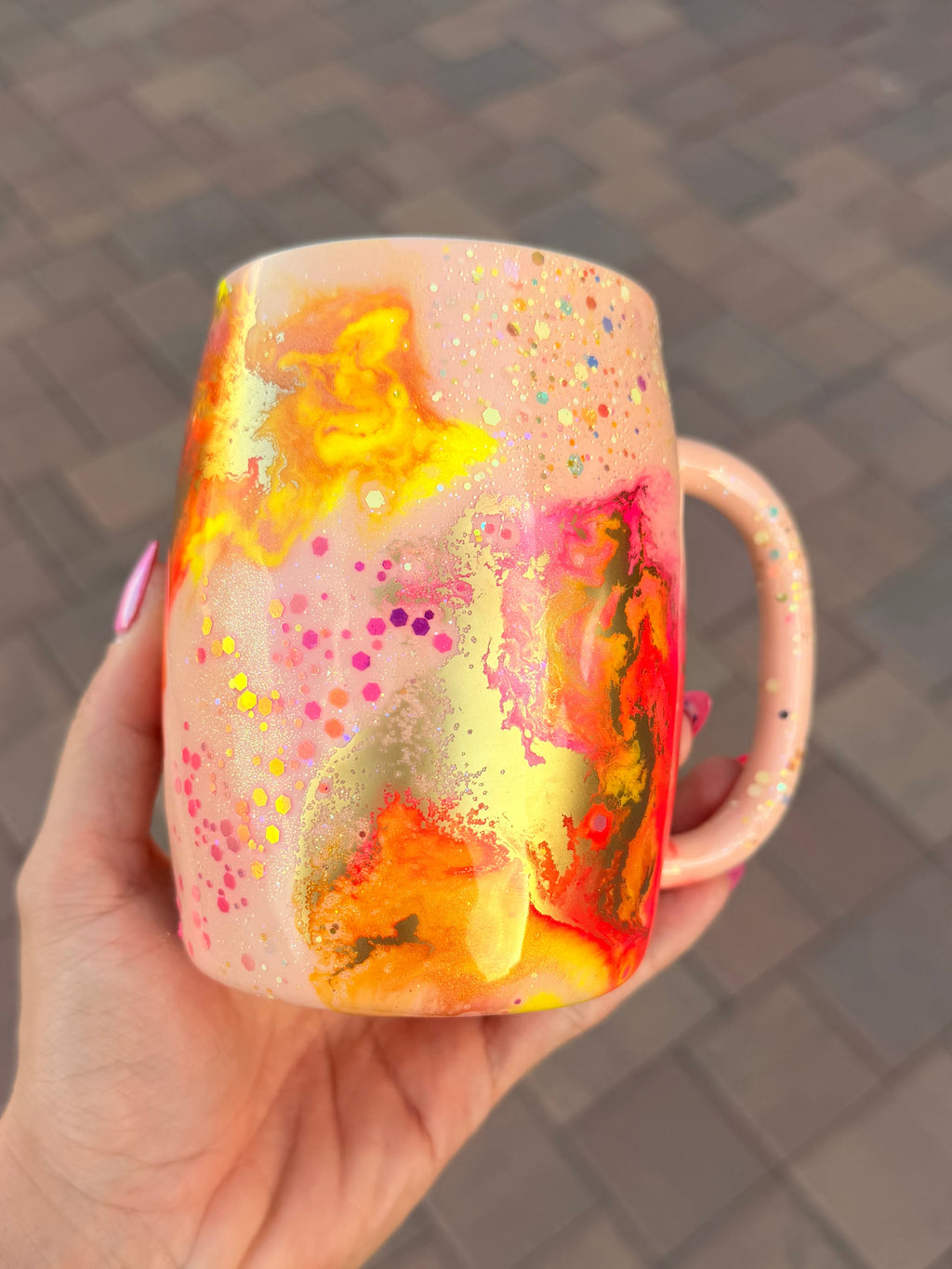 Peachy Unicorn Mug ✨