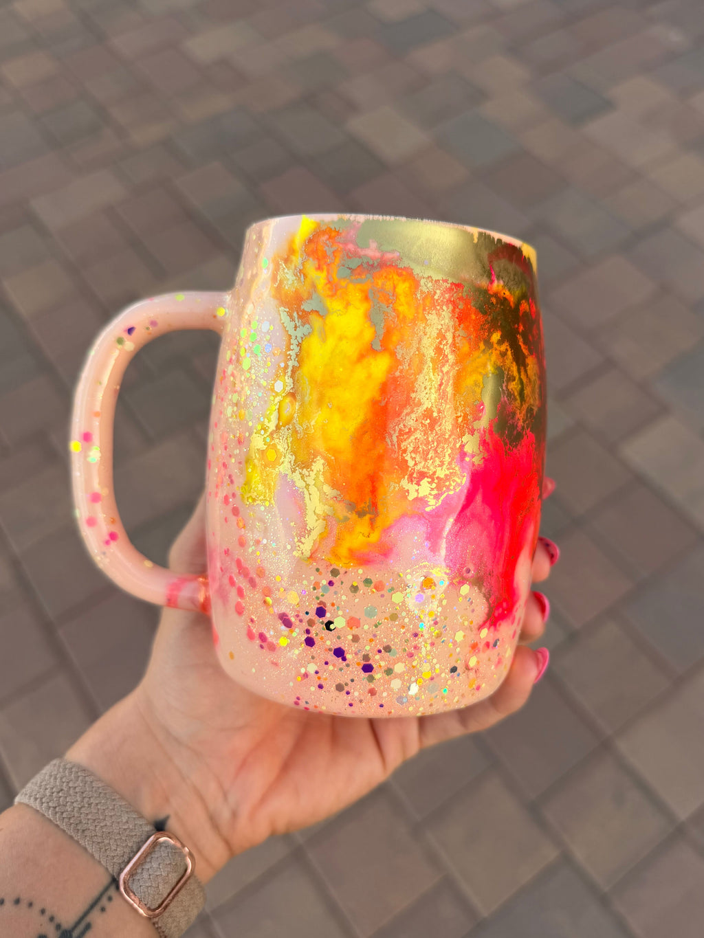 Peachy Unicorn Mug ✨
